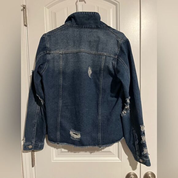 Women's Denim Jacket - Picture 8 of 10